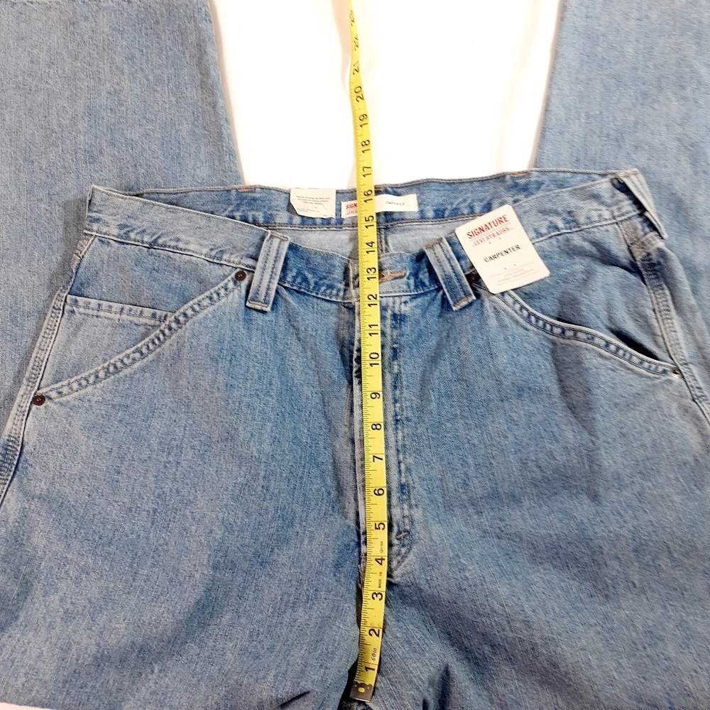 Men's Carpenter Blue Jeans - Picture 10 of 16